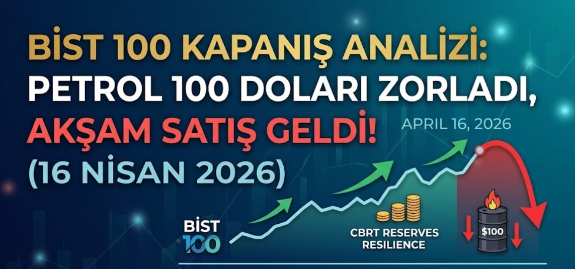 Borsa İstanbul 16 Nisan Kapanış Analizi: Petrol 100 Doları Zorladı!