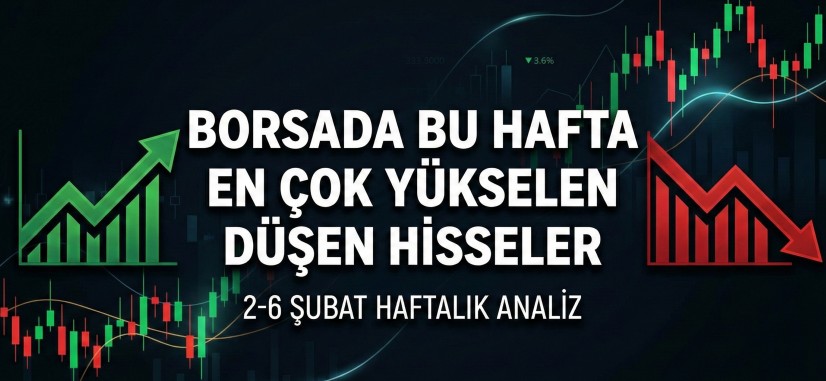 Borsa Haftayı Düşüşle Kapatırken, Hangi Hisseler Yükseldi, Hangileri Düştü?