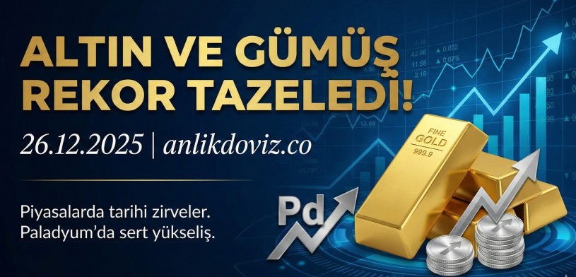 Altın ve Gümüşte Çifte Rekor: Grafikte Kritik Sinyaller 26.12.2025