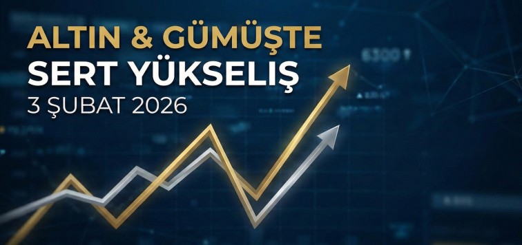 Altın ve Gümüşte Sert Toparlanma: JP Morgan'dan 6.300 Dolar Beklentisi