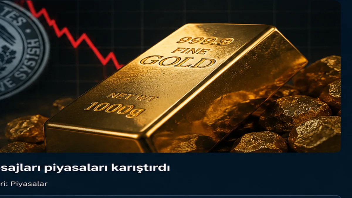 Altın sert düştü: Warsh sonrası Fed'de faiz artışı ihtimali