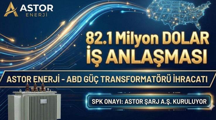 Astor Enerji'den ABD Merkezli Firma ile 82,1 Milyon Dolarlık Yeni İş Anlaşması