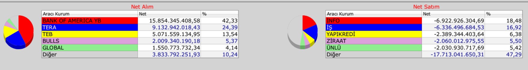 bank of america bu hafta en çok hangi hisseleri aldı