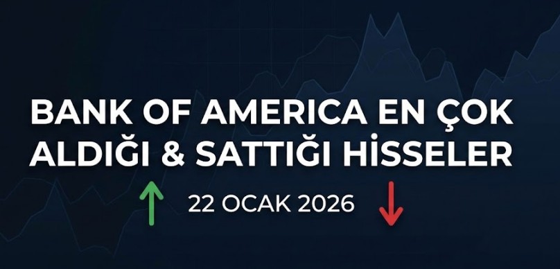 Bank of America Bugün Hangi Hisseleri Aldı, Hangilerini Sattı? (22 Ocak)