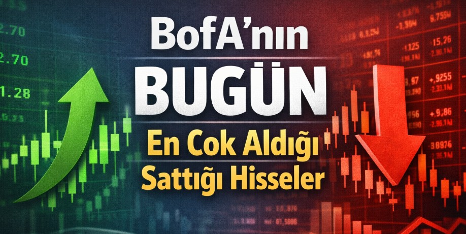 BofA'nın Bugün En Çok Aldığı ve Sattığı Hisseler (5 Mart)