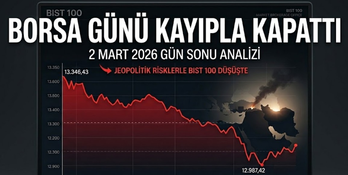 Borsa Günü Kayıpla Kapattı: Gün Sonu Borsa Kapanış Analizi 2 Mart 2026