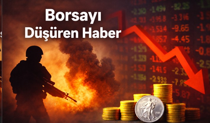 Savaş İddiası Sonrası Borsa Sert Düştü, Altın ve Gümüş Yükseldi
