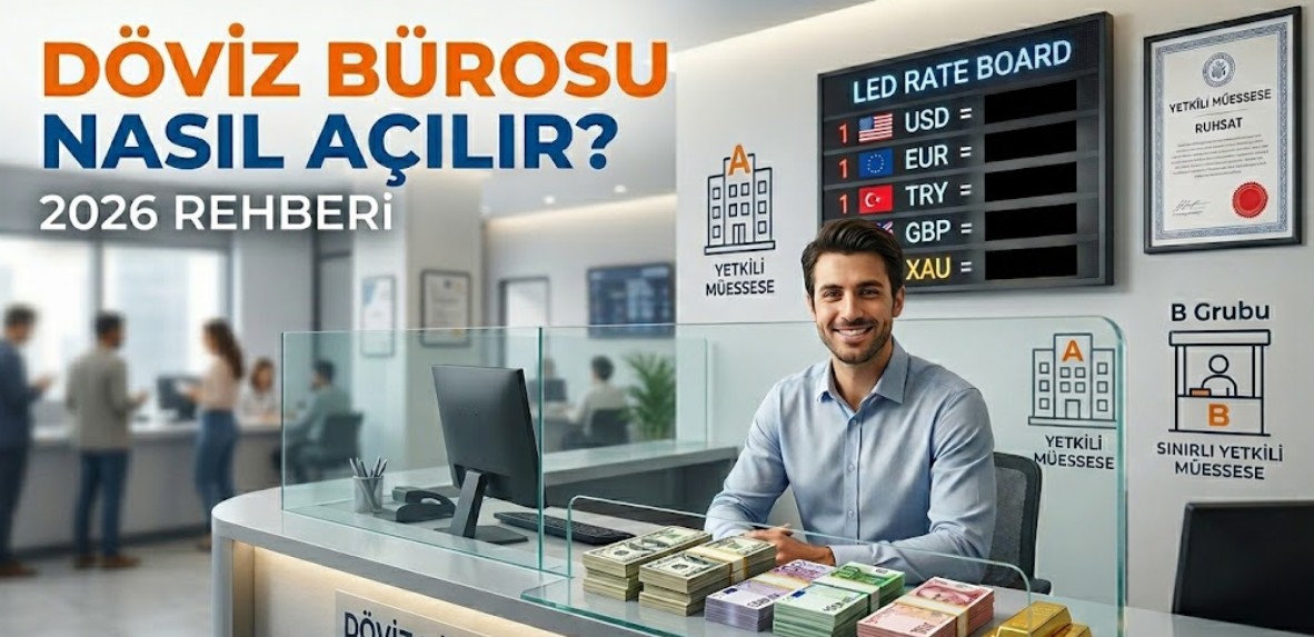 Döviz Bürosu Nasıl Açılır? (2026 Güncel Maliyet ve Ruhsat Şartları)