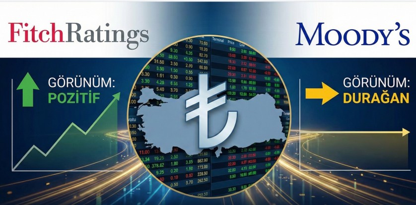 Fitch Kredi Notu Görünümünü "Pozitif"e Yükseltti, Moody's Pas Geçti