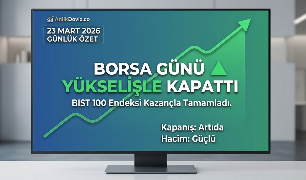 Borsa Günü Yükselişle Kapattı: Trump Rüzgarı, BofA Alımları ve Günün Yıldız Hisseleri (23 Mart)