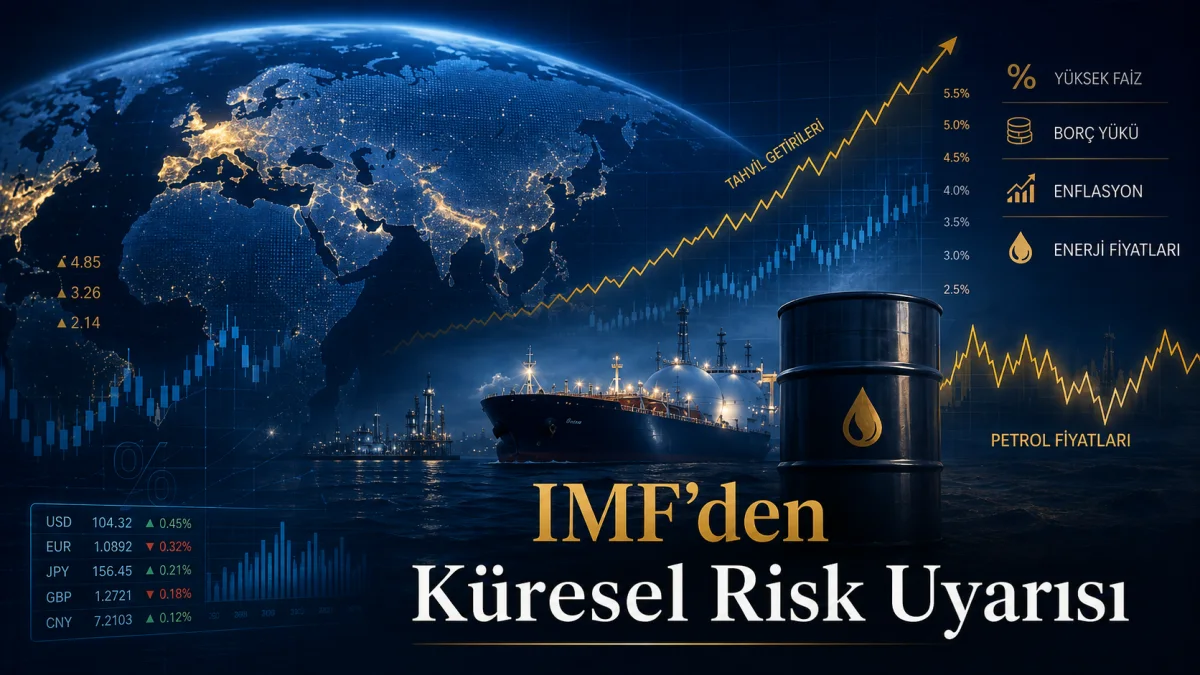 IMF'den Kritik Küresel Ekonomi Uyarısı: Enerji Şoku, Tahvil Faizleri ve Dezenflasyon Riski