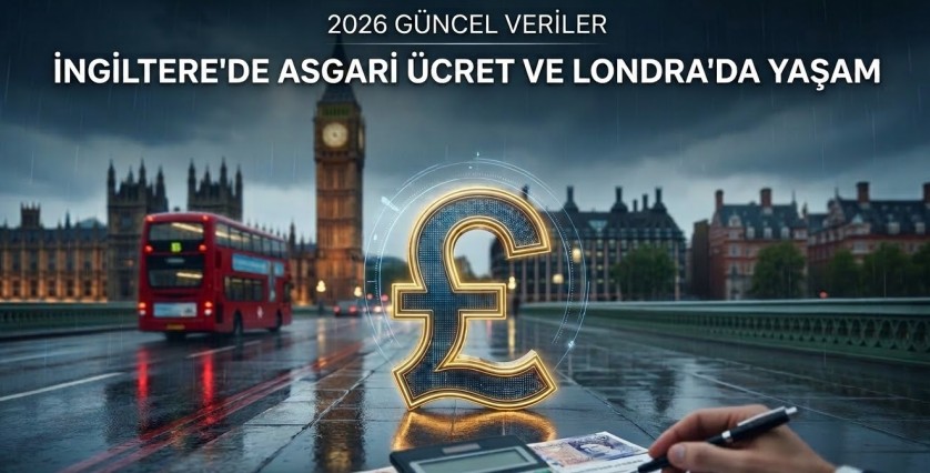 İngiltere Asgari Ücret 2026: Londra'da Yaşam Maliyeti, Kiralar ve Market Fiyatları
