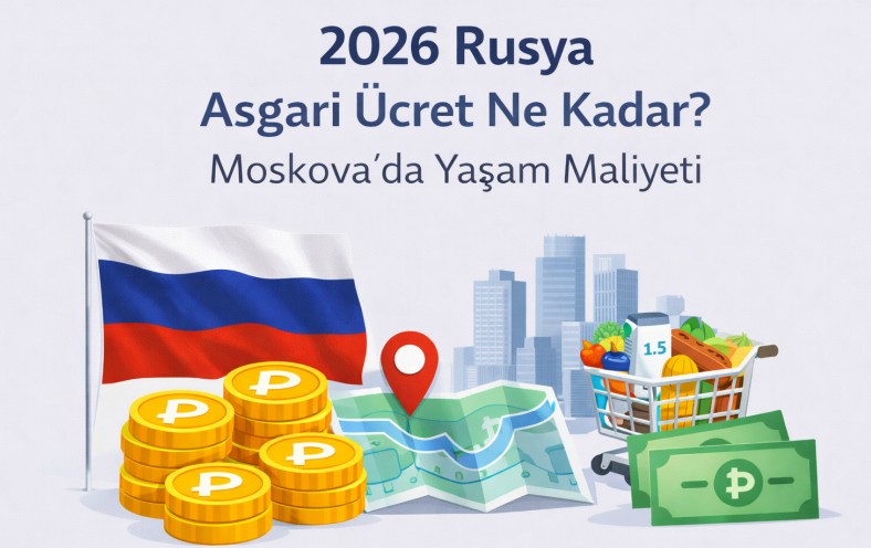 2026 Rusya Asgari Ücret Ne Kadar? Moskova'da Yaşam Maliyeti