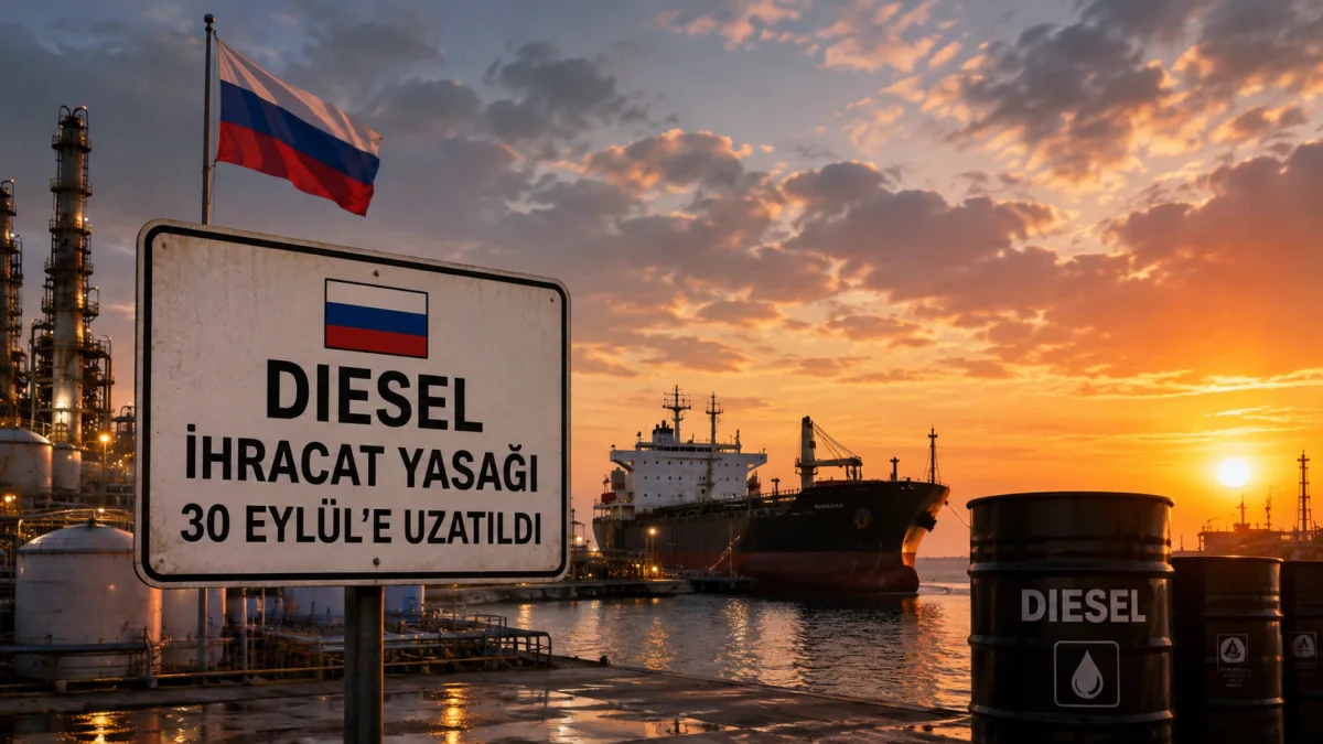 Rusya dizel ihracat yasagini 30 eylule uzatti