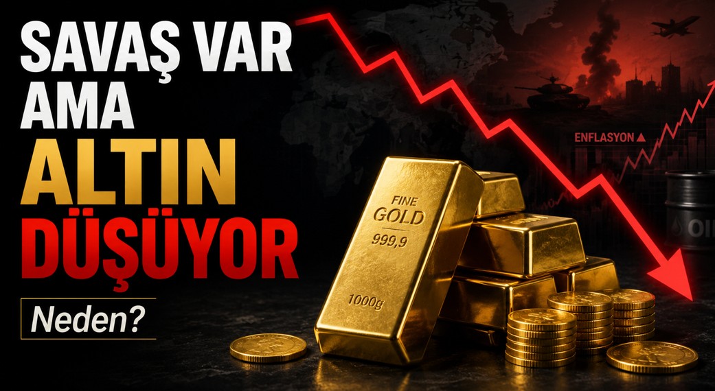 Savaş Var Ama Altın Neden Düşüyor? Altındaki Düşüşün Perde Arkası