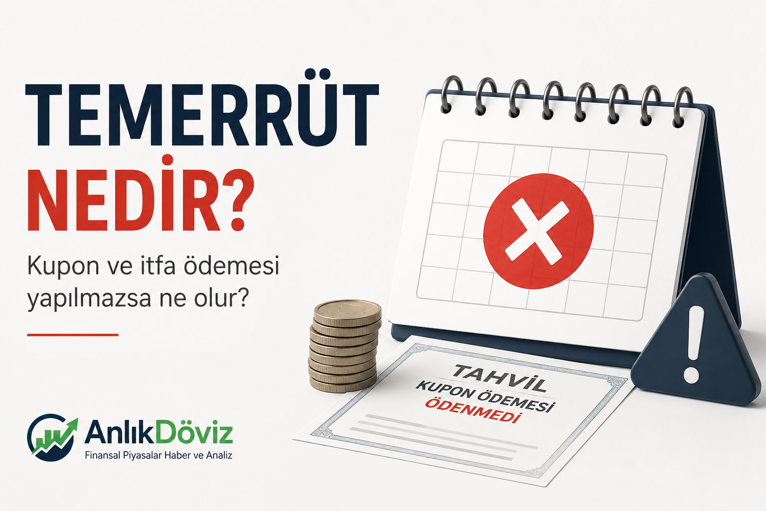 Temerrüt Nedir? Şirket Temerrüde Düşerse Ne Olur? Kupon ve İtfa Rehberi