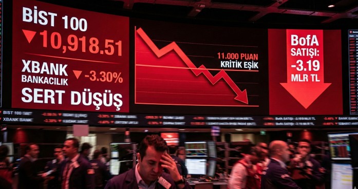 BIST100 Günü %1,07 Kayıpla 10.918 Puandan Kapadı, Yükselen-Düşenler