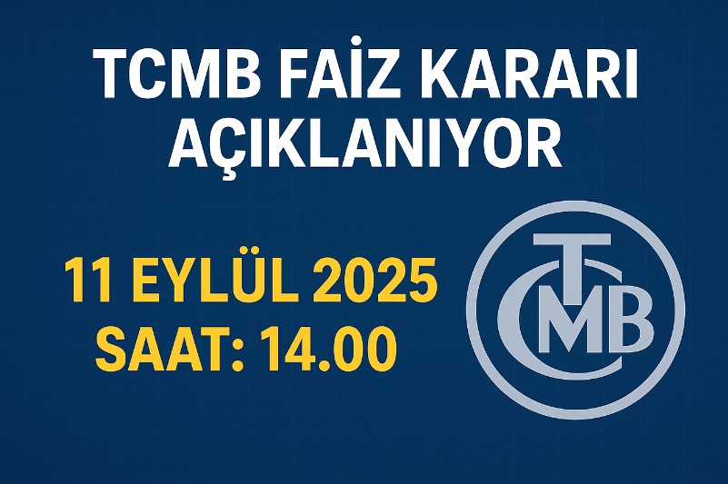 TCMB Faiz Kararı 11 Eylül 2025’te Açıklanacak – Faiz İndirimi Devam Edecek mi?