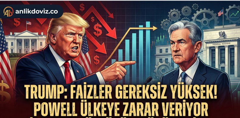 Trump: Faizler Gereksiz Yüksek, Powell Ülkeye Zarar Veriyor